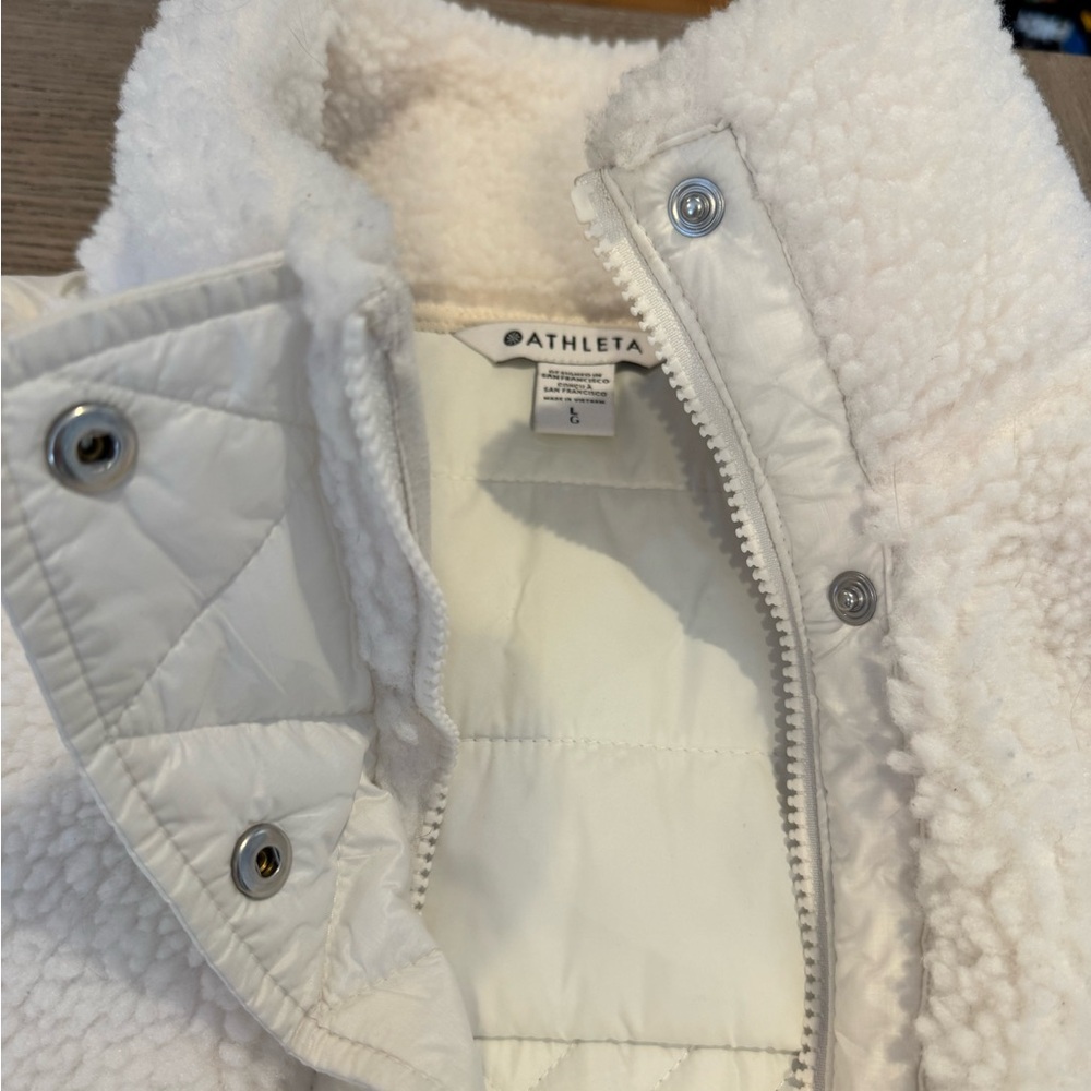 Athleta Sherpa Jacket - Picture 3 of 4